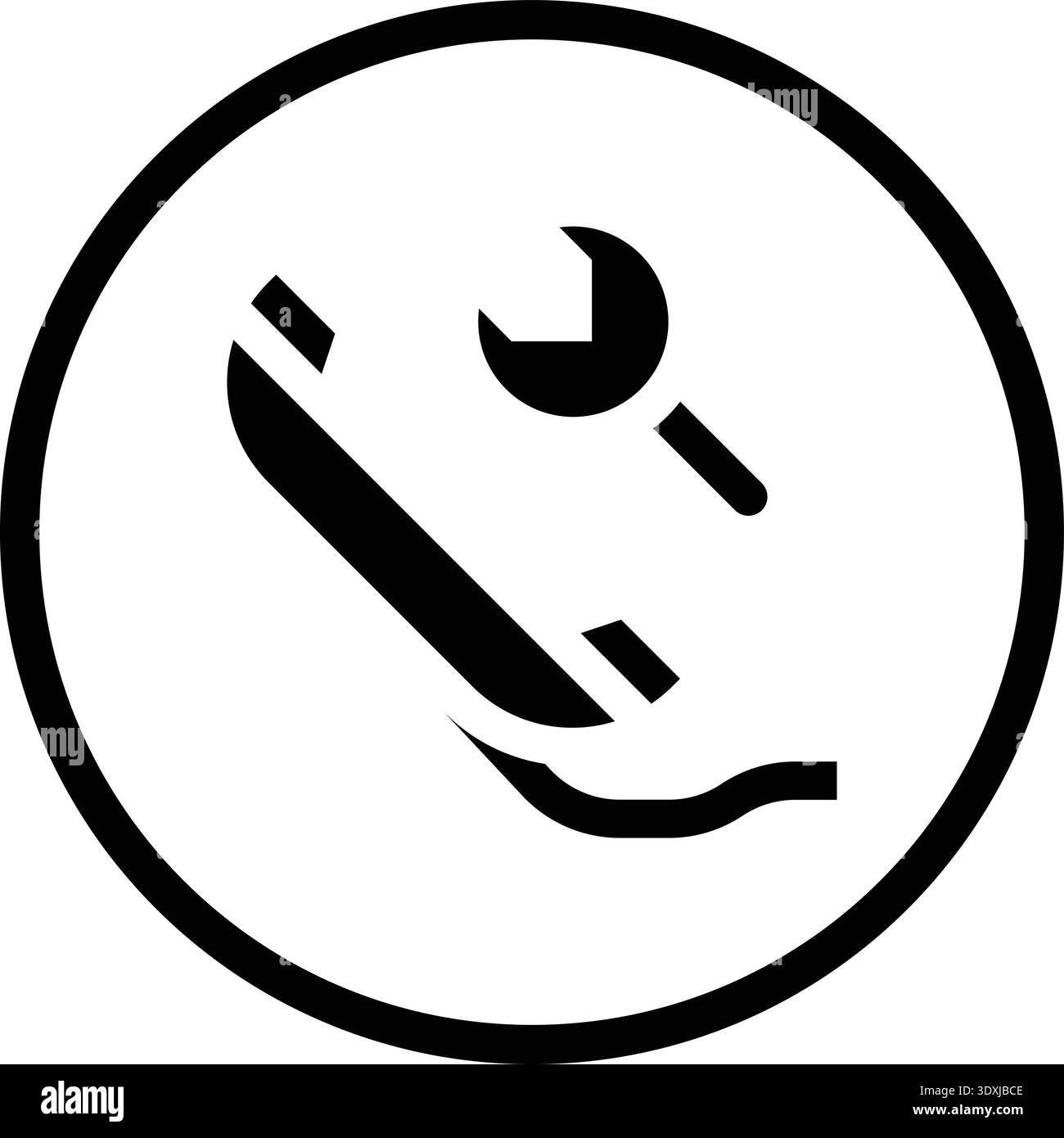 Maintenance Cal Vector Icon Design Illustration Stock Vector