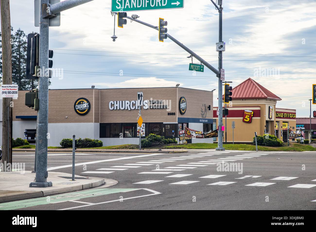 Modesto Texas A new Church's Texas Style fried chicken restaurant in Modesto ...