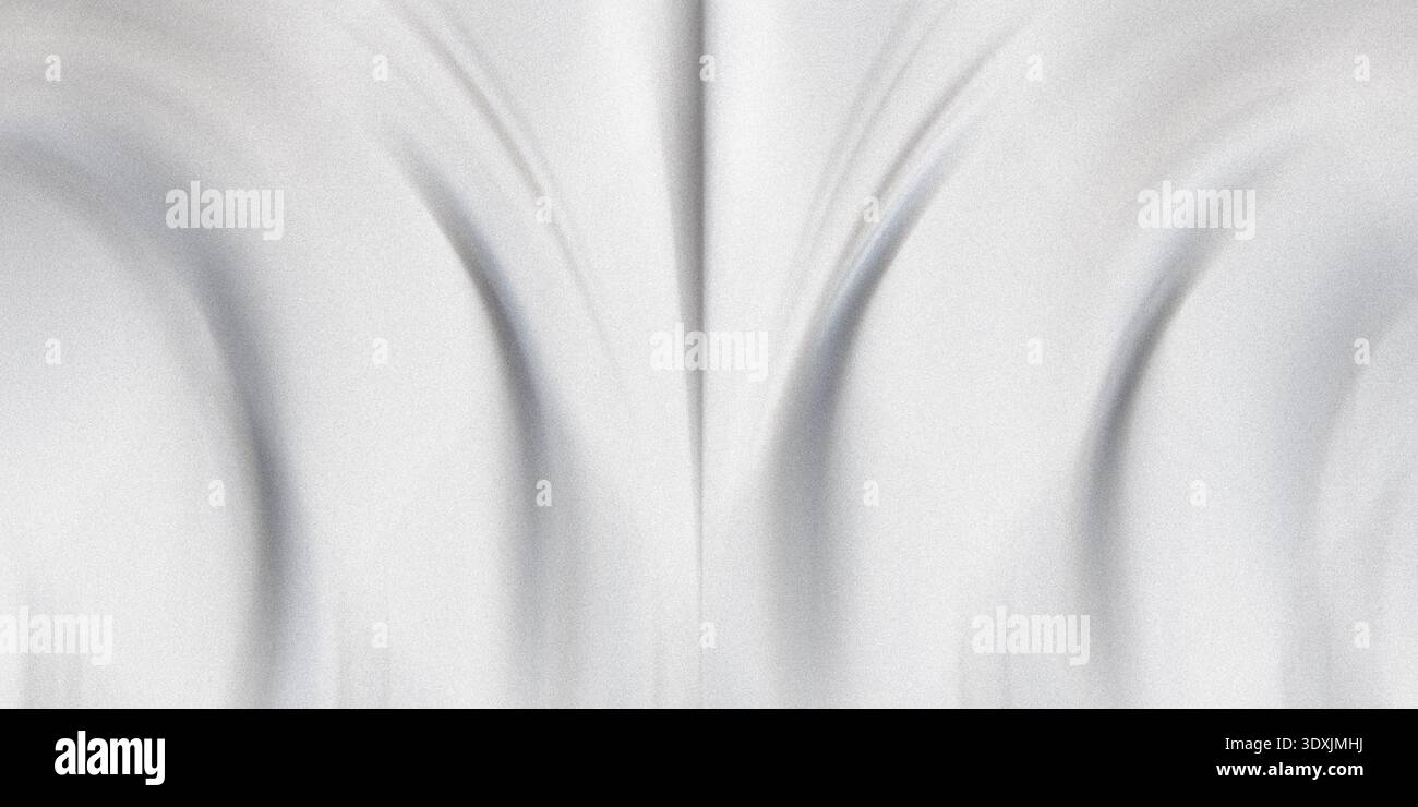 Abstract white background featuring soft lines and subtle gradations creating a smooth surface Stock Photo