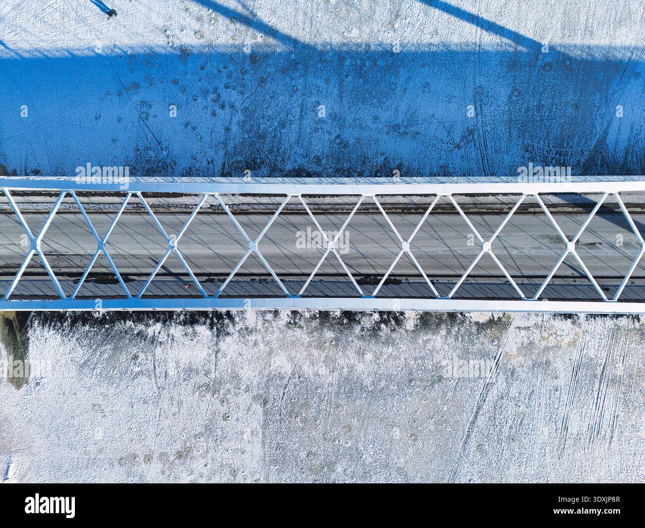 Top down view bridge construction hi-res stock photography and images ...