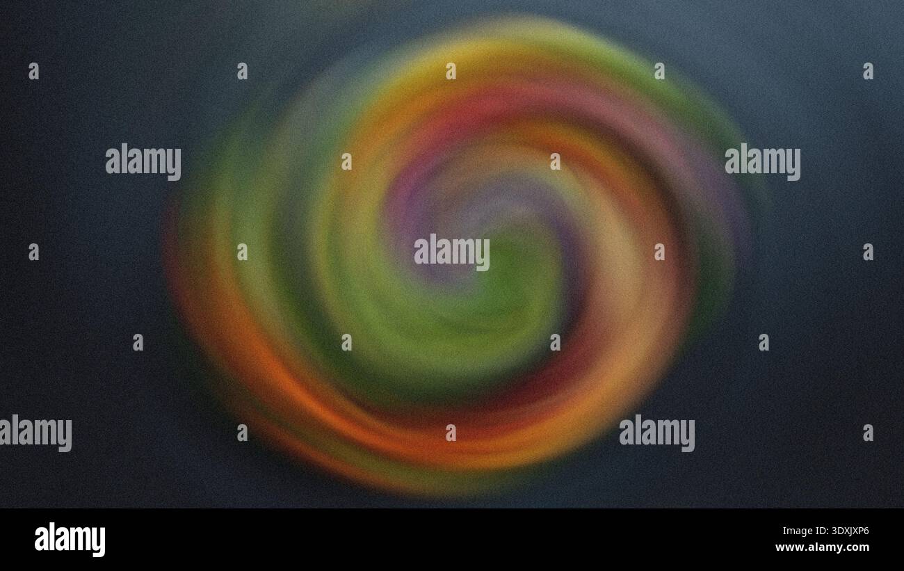 Abstract blurred swirl of vibrant colors creating a dynamic and ...