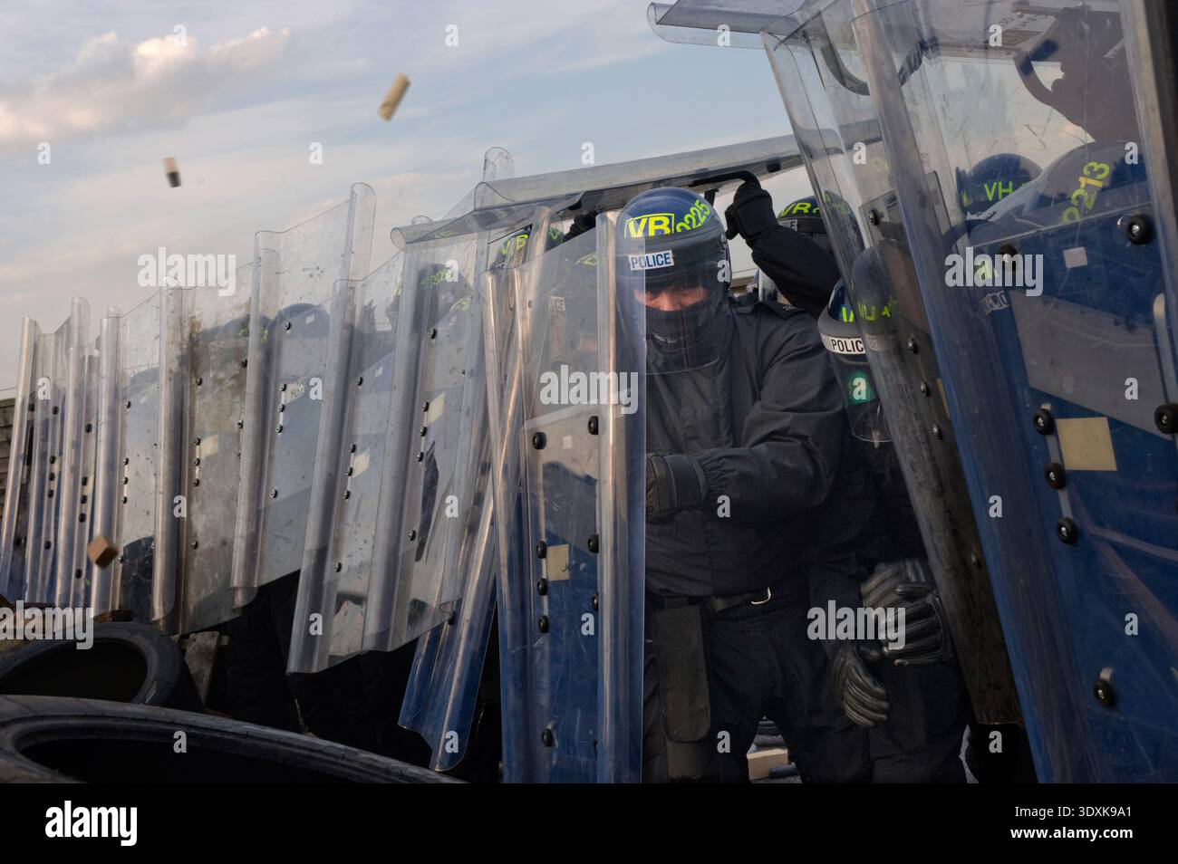 Sort Riot Formation Police officers undergo rigorous public order and riot training to ...