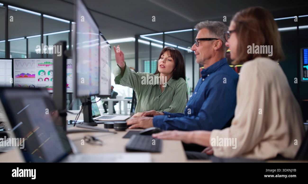 Efficient Medical Billing Software For Audit And Collaboration Team Use. Stock Photo