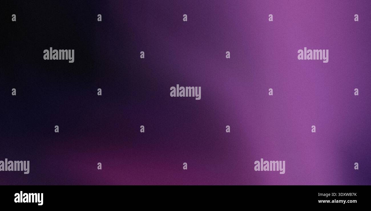 An abstract background image featuring a rich gradient transition from deep black on the left to vibrant purple tones on the right, with a subtle, fin Stock Photo