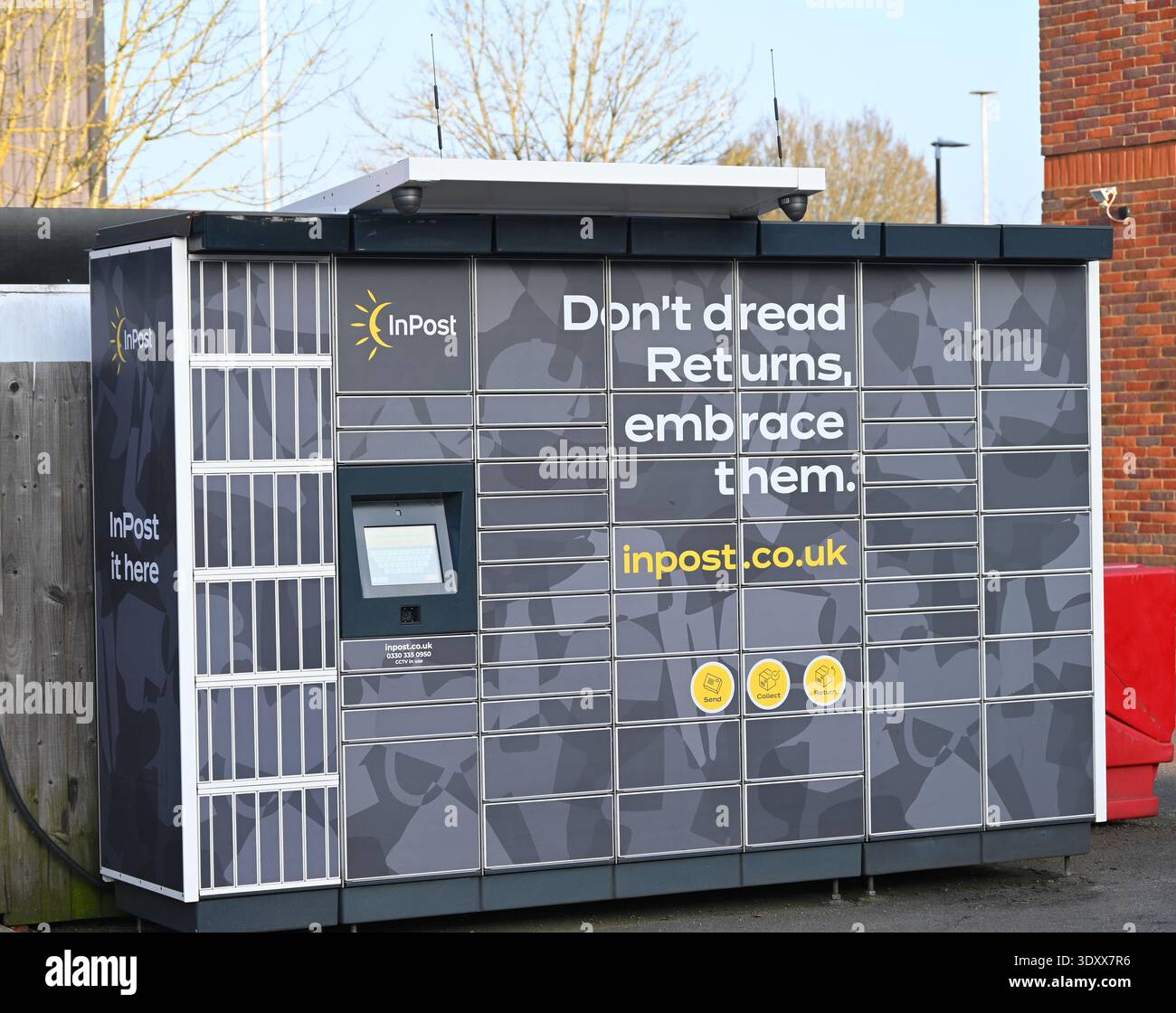 Angling Direct Inpost Locker Inpost unit hi-res stock photography and images - Alamy