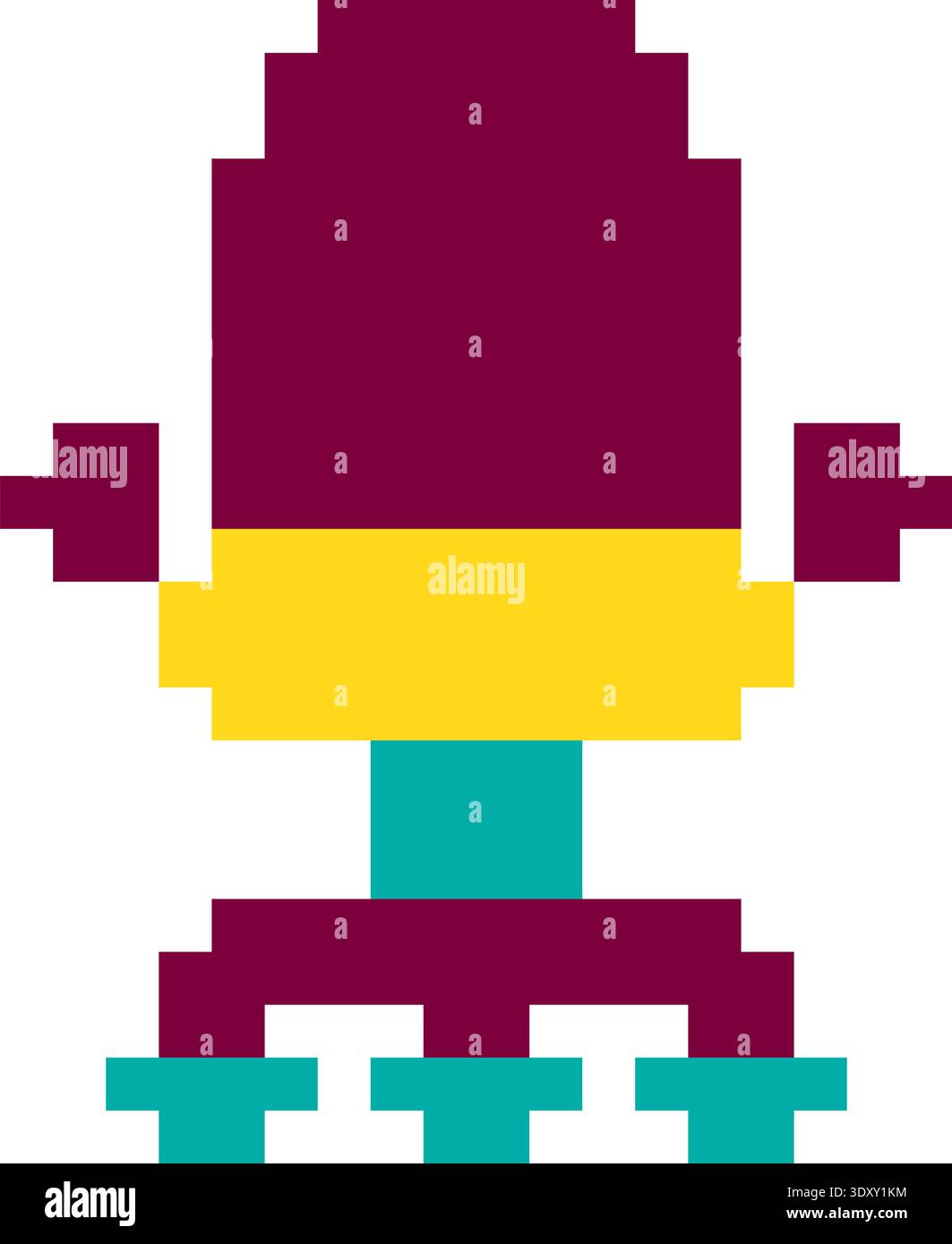Pixel art 8 bit objects Stock Vector Images - Alamy