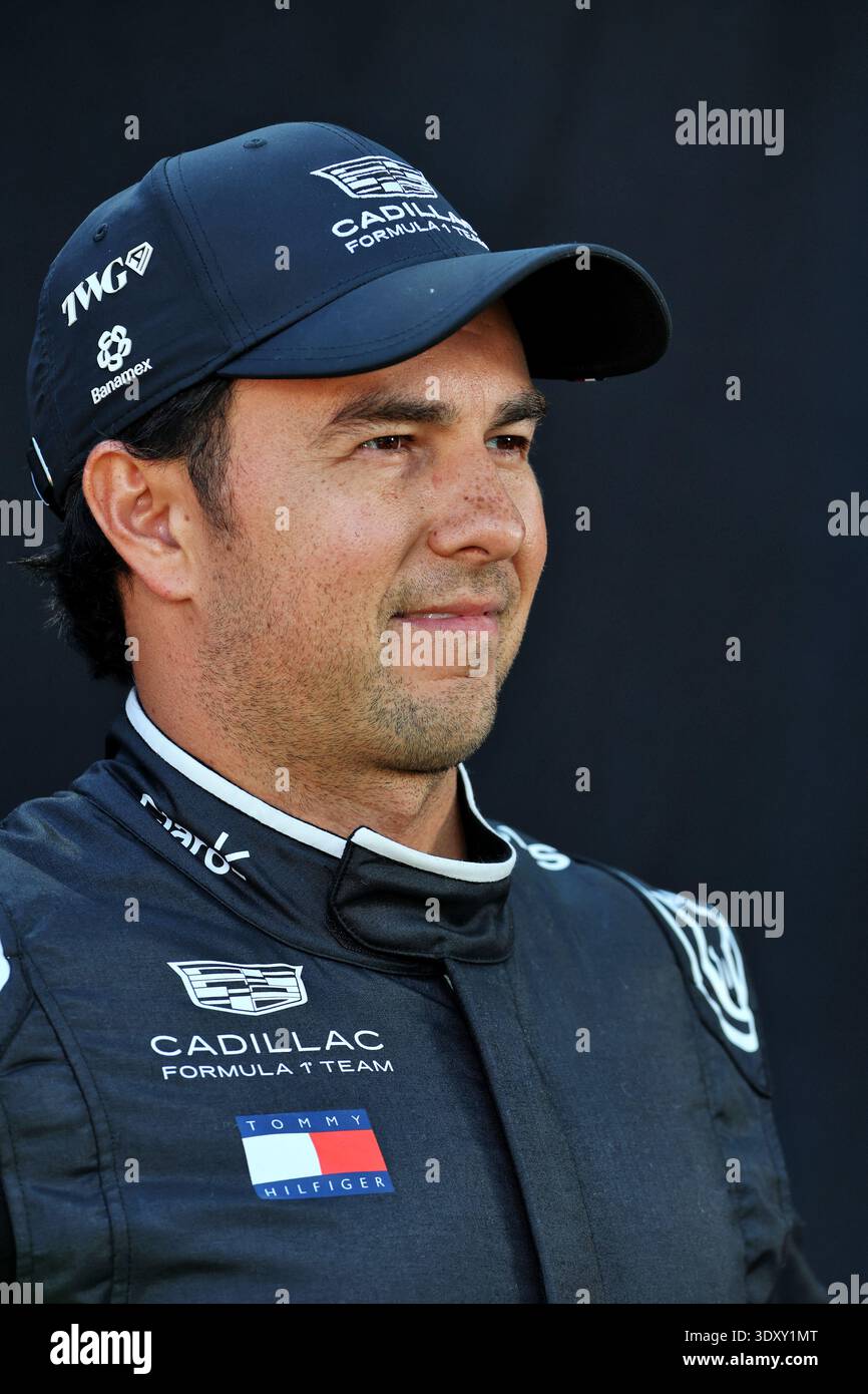 Sergio Perez (MEX) Cadillac Formula 1 Team. 05.03.2026. Formula 1 World ...