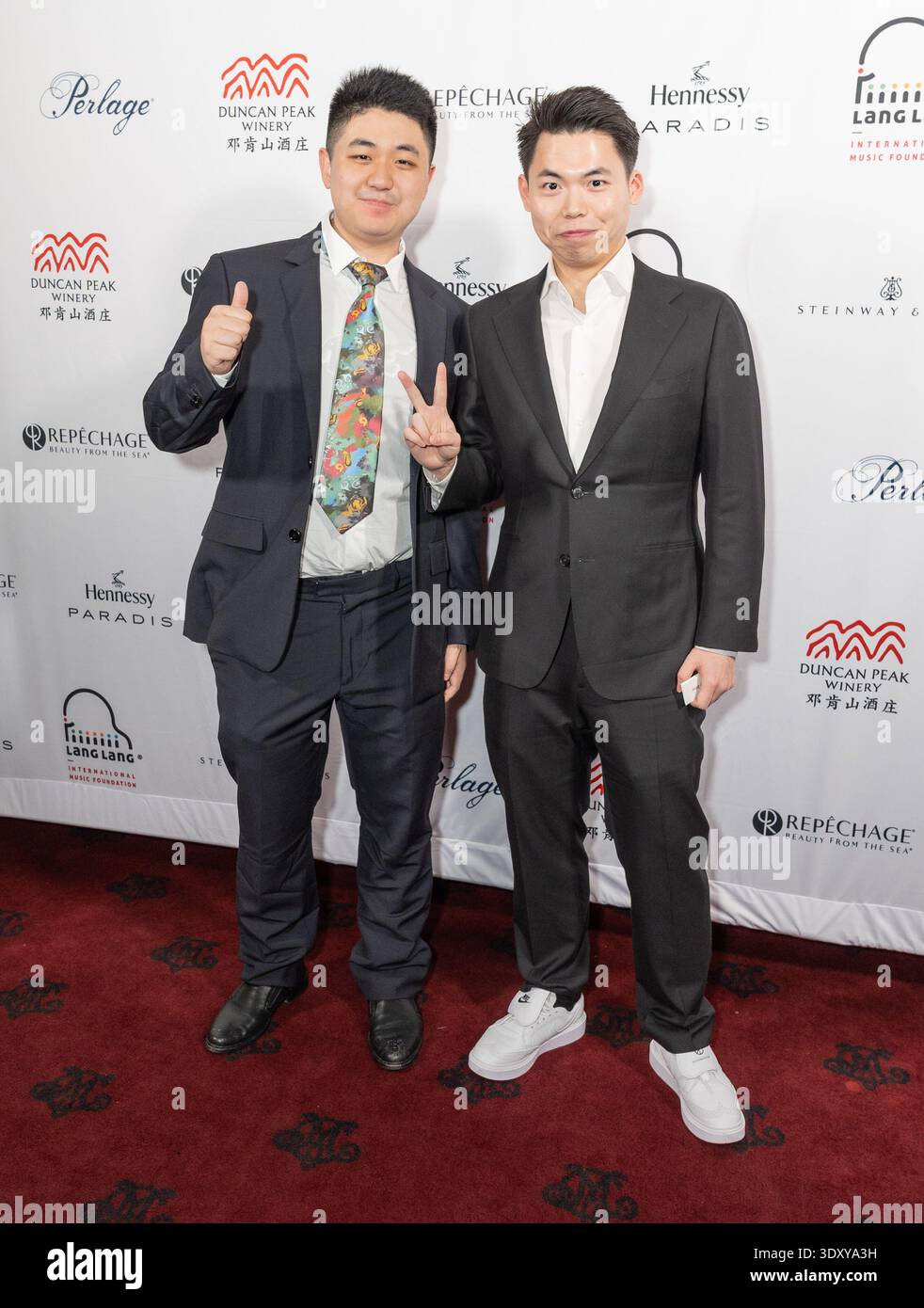 Yue Xing and Yue Yang attend 'Lang Lang International Music Foundation ...