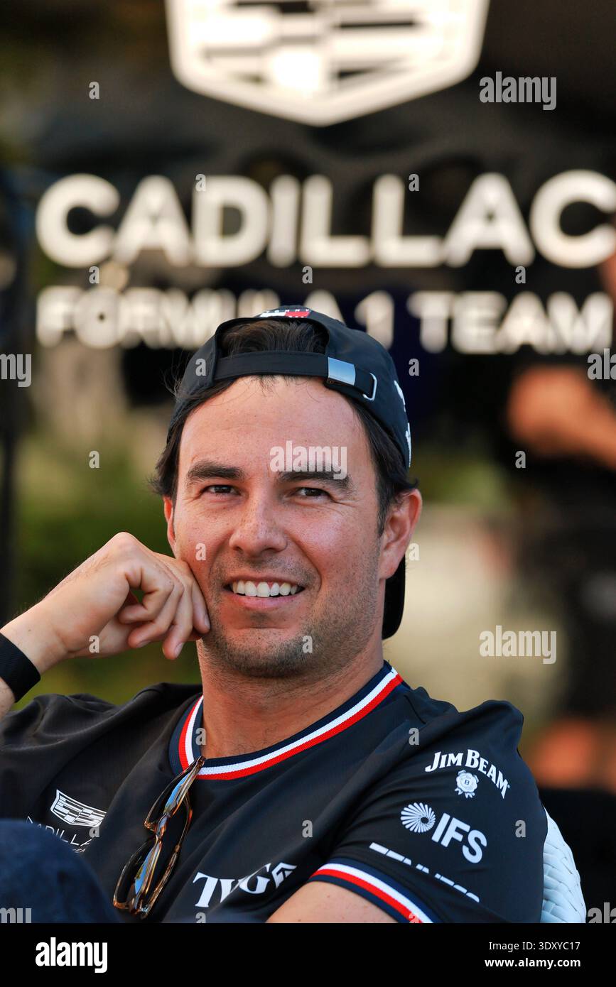 Sergio Perez (MEX) Cadillac Formula 1 Team. 05.03.2026. Formula 1 World ...