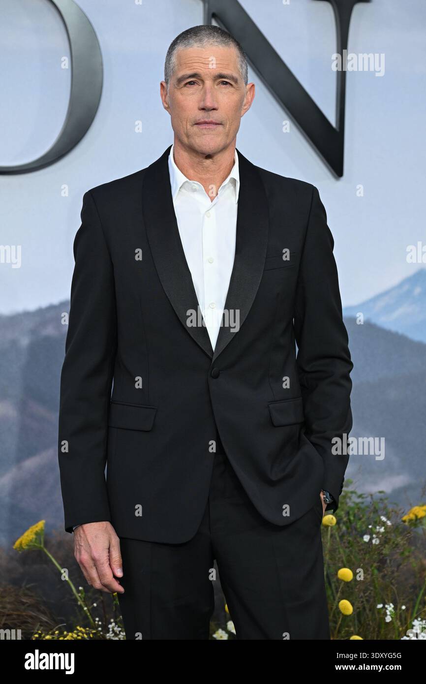 Matthew Fox attends "The Madison" UK Premiere at Cineworld Leicester