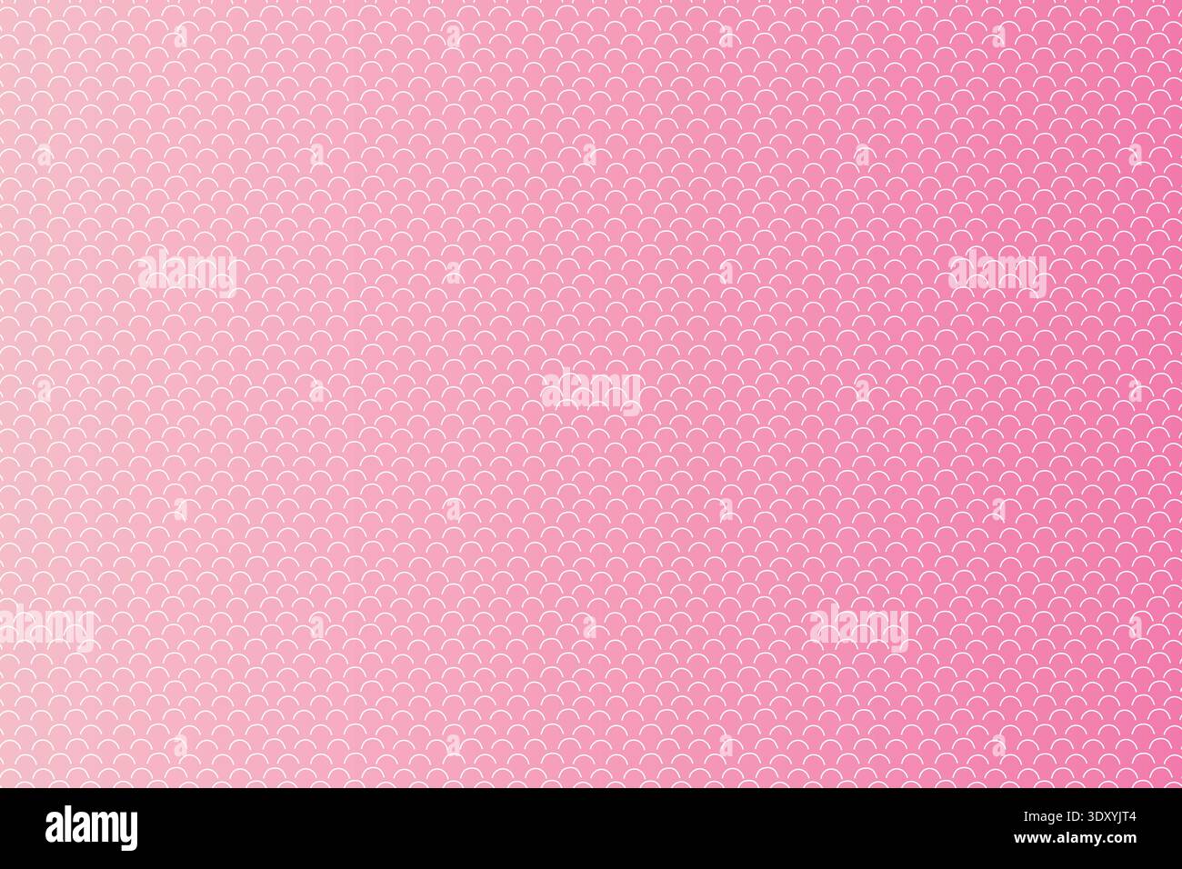 Pink Gradient Scallop Pattern Background Stock Vector