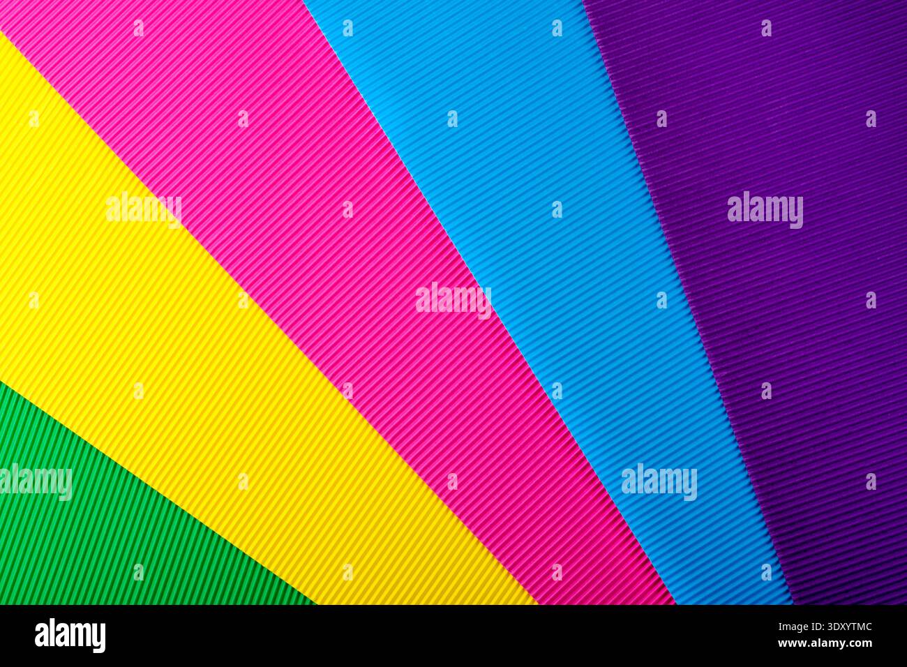 Abstract background with multicolored stripes Stock Photo