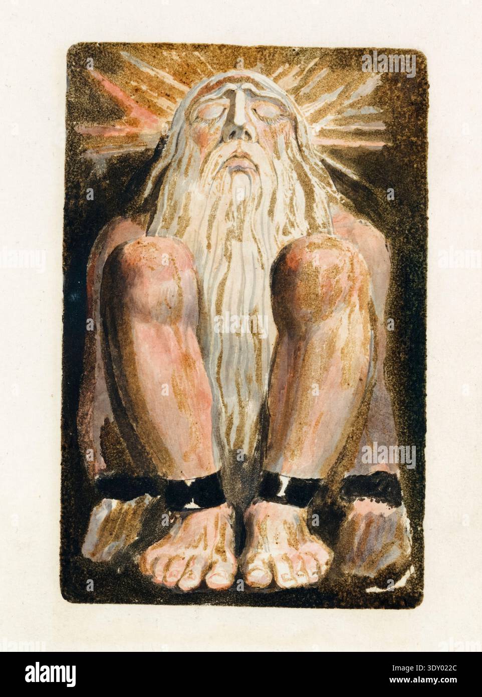 William blake the first book of urizen hi-res stock photography