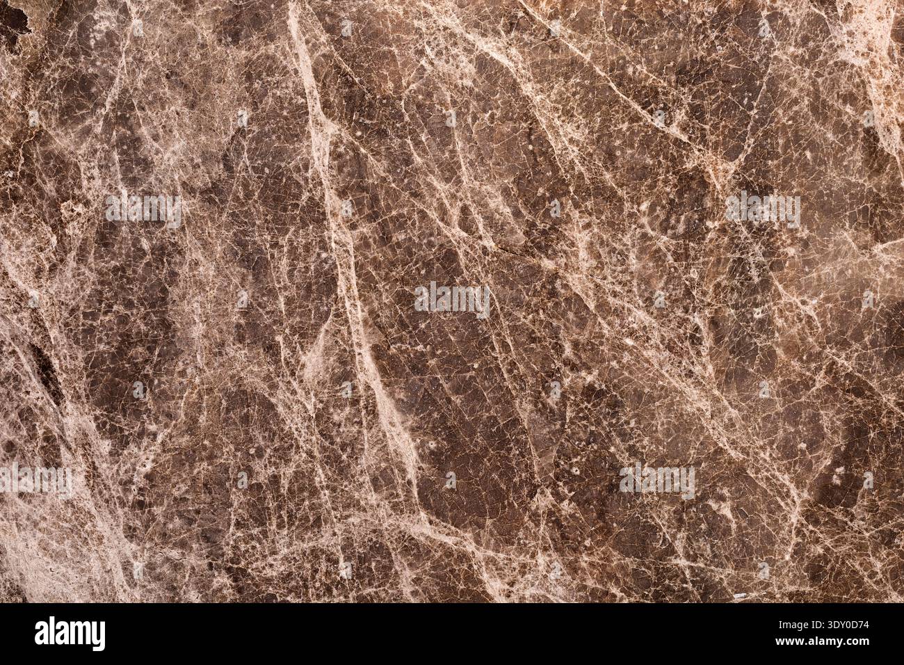 Old brown marble wall texture. Abstract textured background Stock Photo