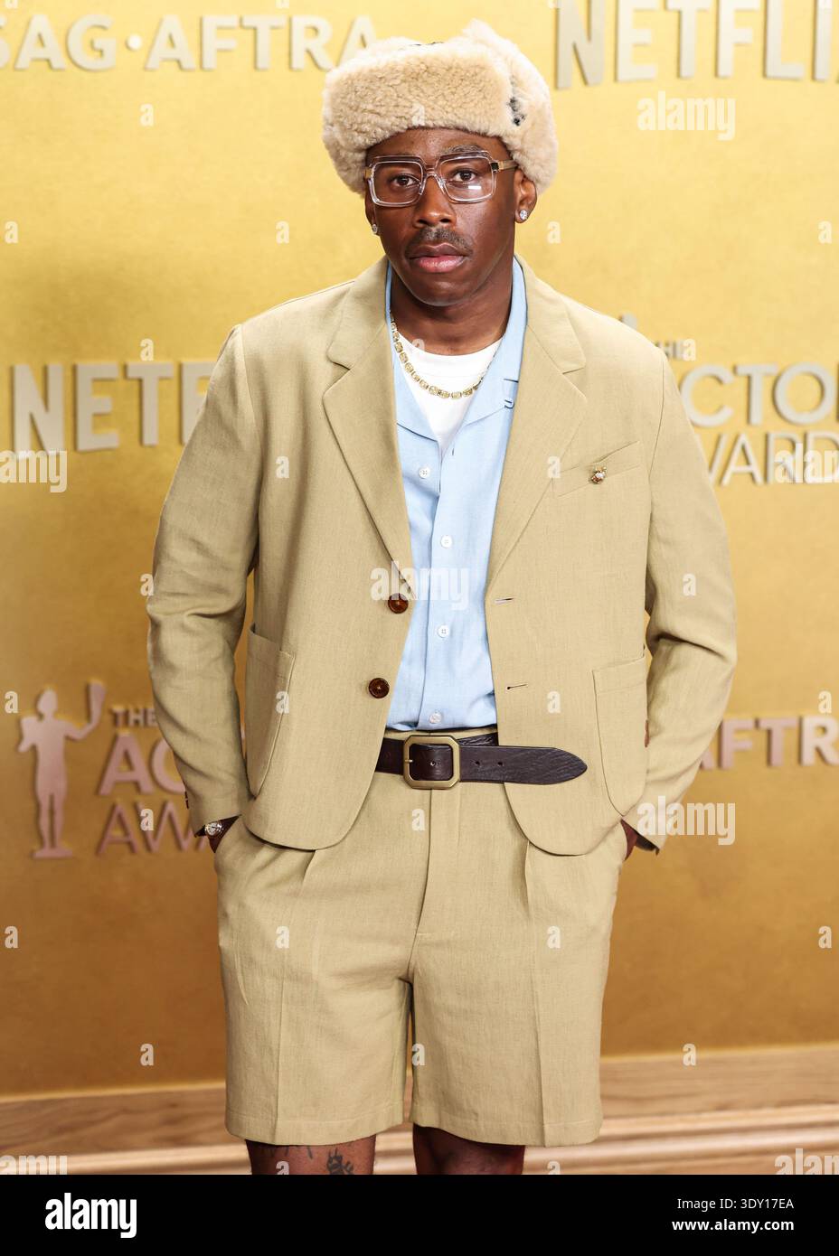 Tyler the creator full length hi-res stock photography and images