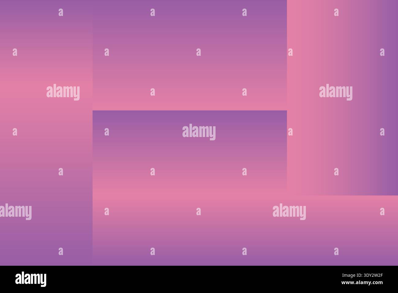 Abstract Purple Pink Gradient Geometric Backdrop With Minimal Layout Stock Vector