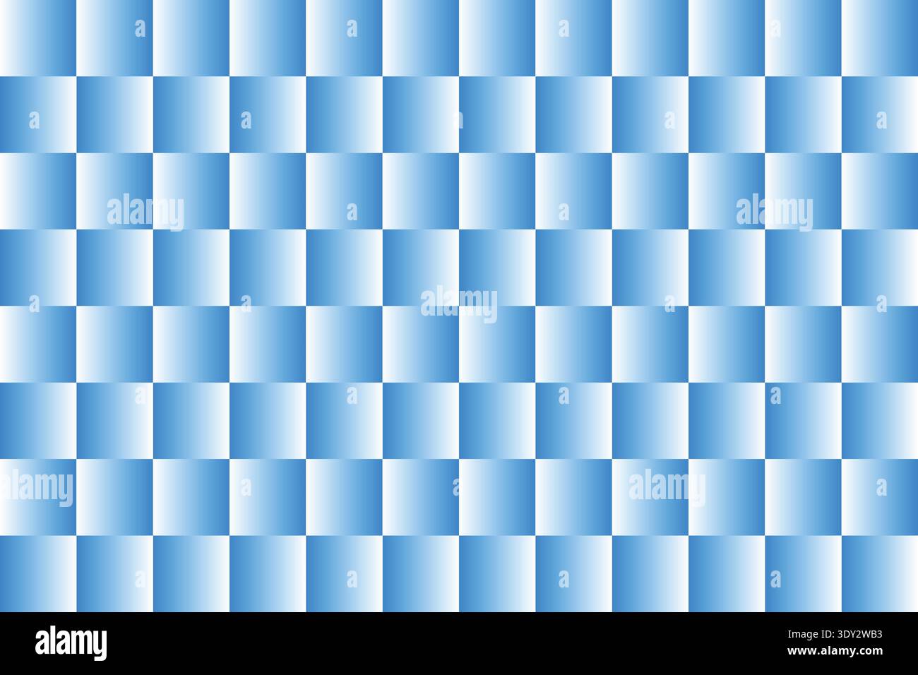 Blue Gradient Checkerboard Seamless Geometric Pattern Background Stock Vector