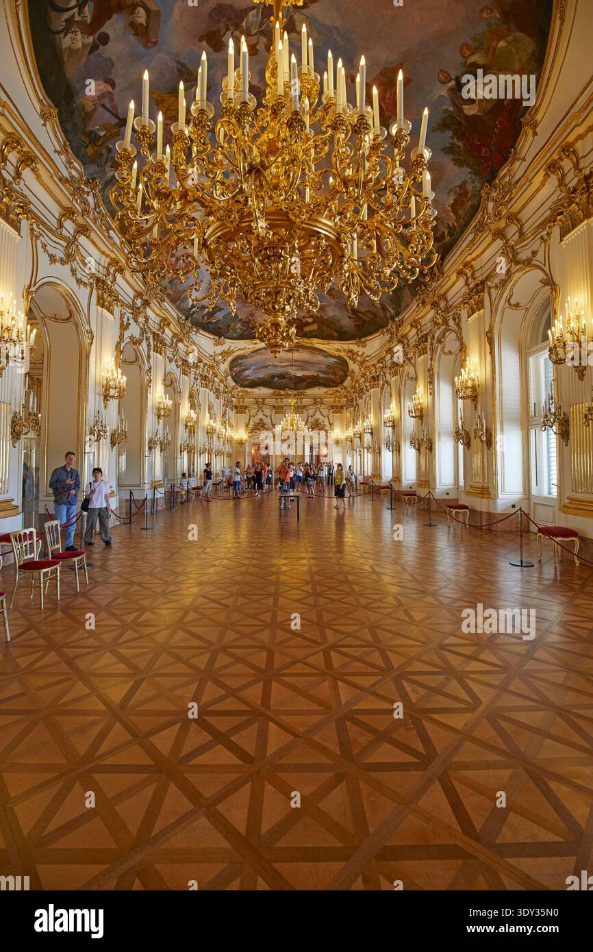 Interior of the Schönbrunn Palace, Vienna, Austria Stock Photo - Alamy