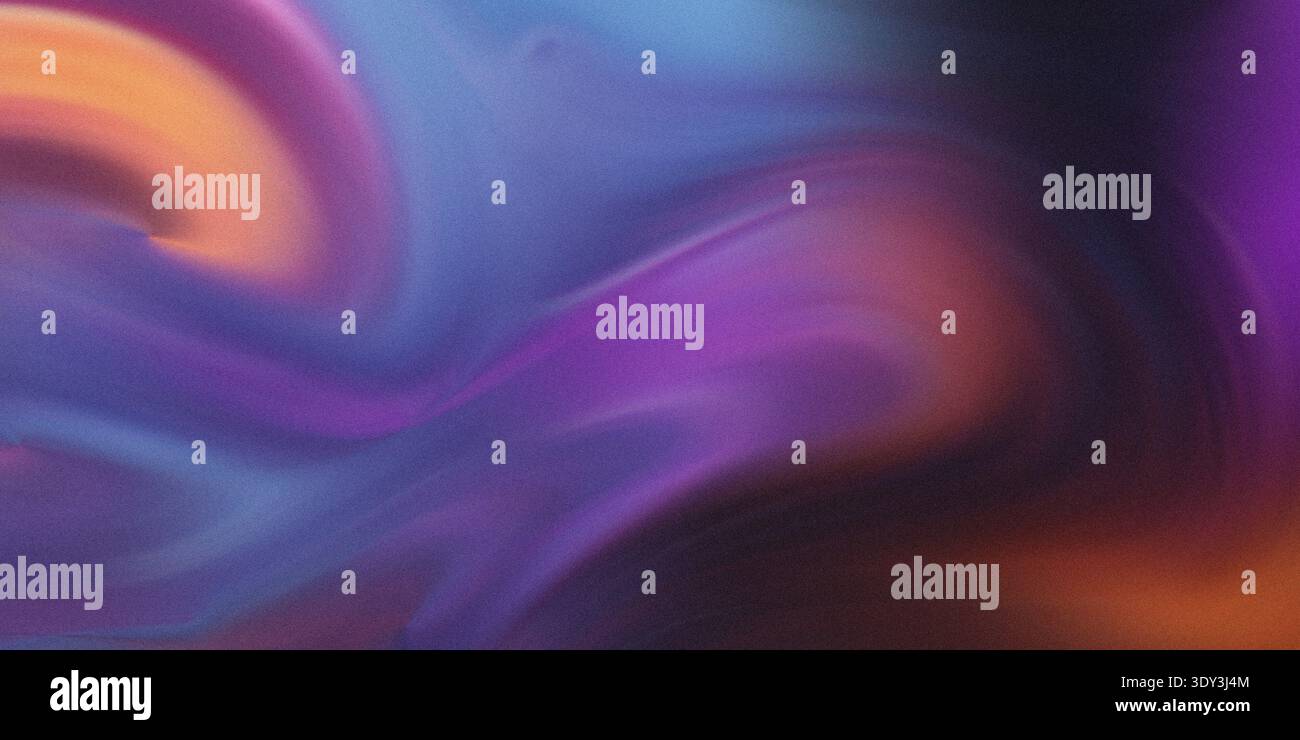 Multicolored Abstract Spiral in Motion Stock Photo