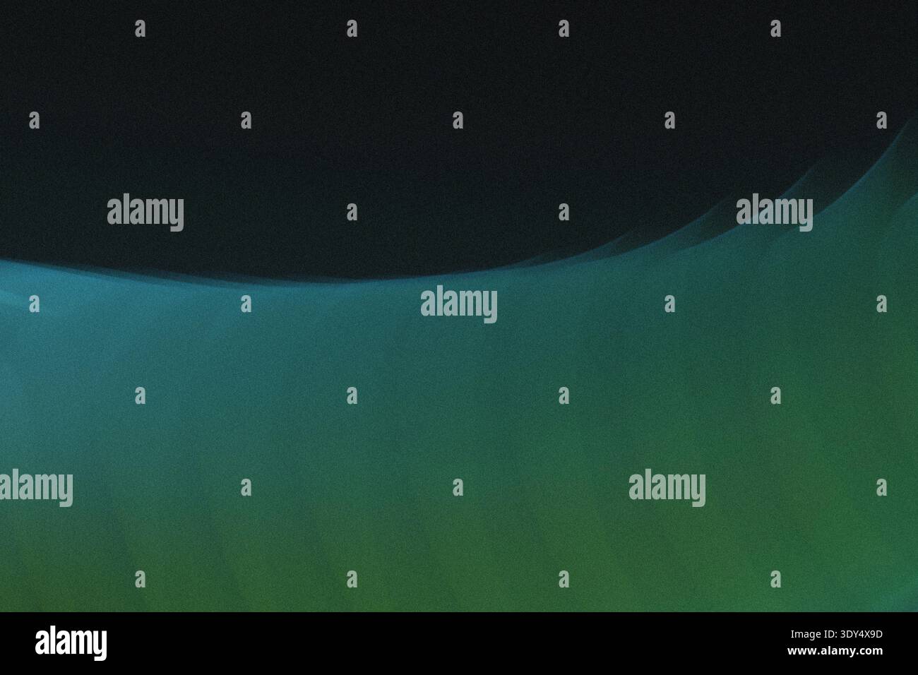 Gradient Teal and Black Abstract Waves Stock Photo