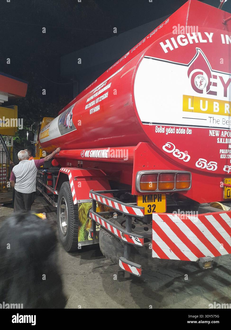 Sri lanka petrol station hi-res stock photography and images - Alamy