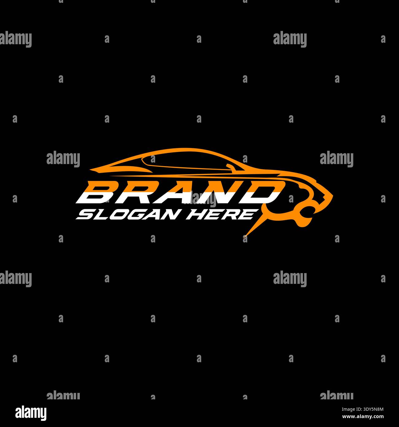 Jaguar car logo design vector Stock Vector