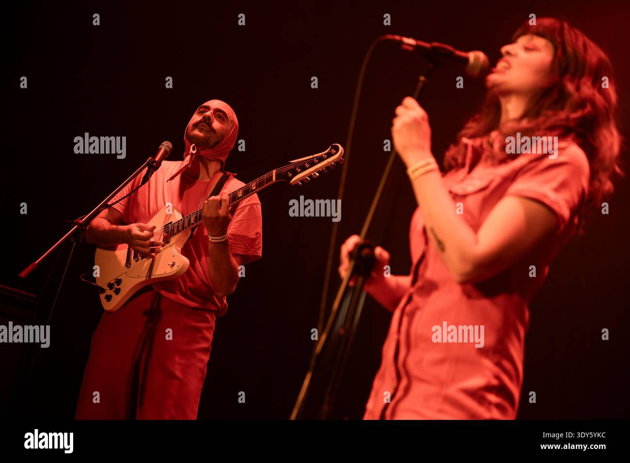 Barcelona, Spain. 2026.02.28. Sandré band perform on stage at Sala Upload on February 28, 2026 in Barcelona, Spain. Stock Photo