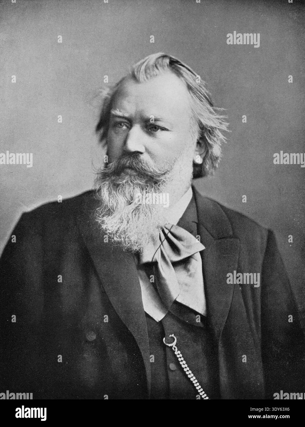 Johannes brahms 1833 1897 Black and White Stock Photos & Images