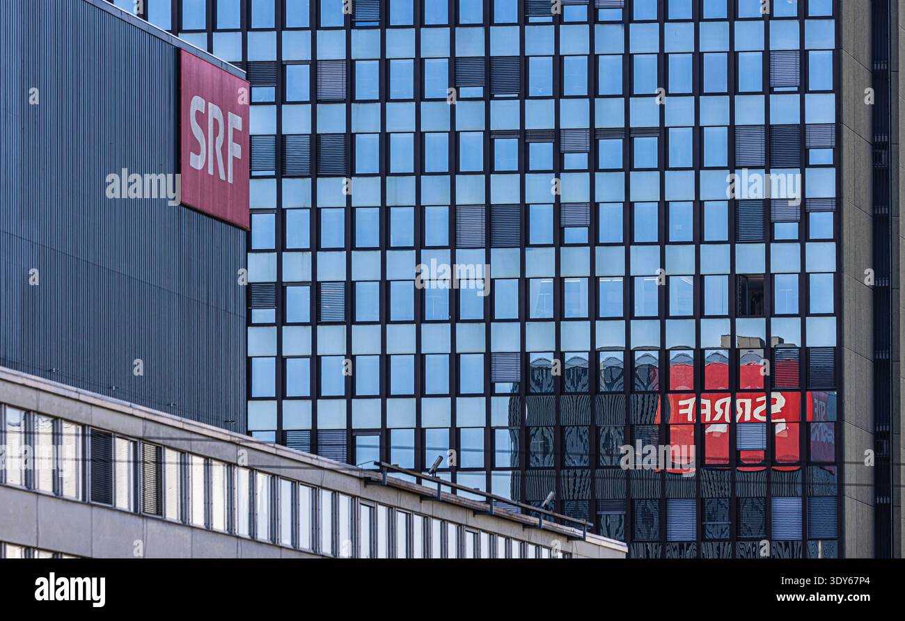 Main studio of Swiss Radio and Television SRF Zurich, Switzerland, 4th ...