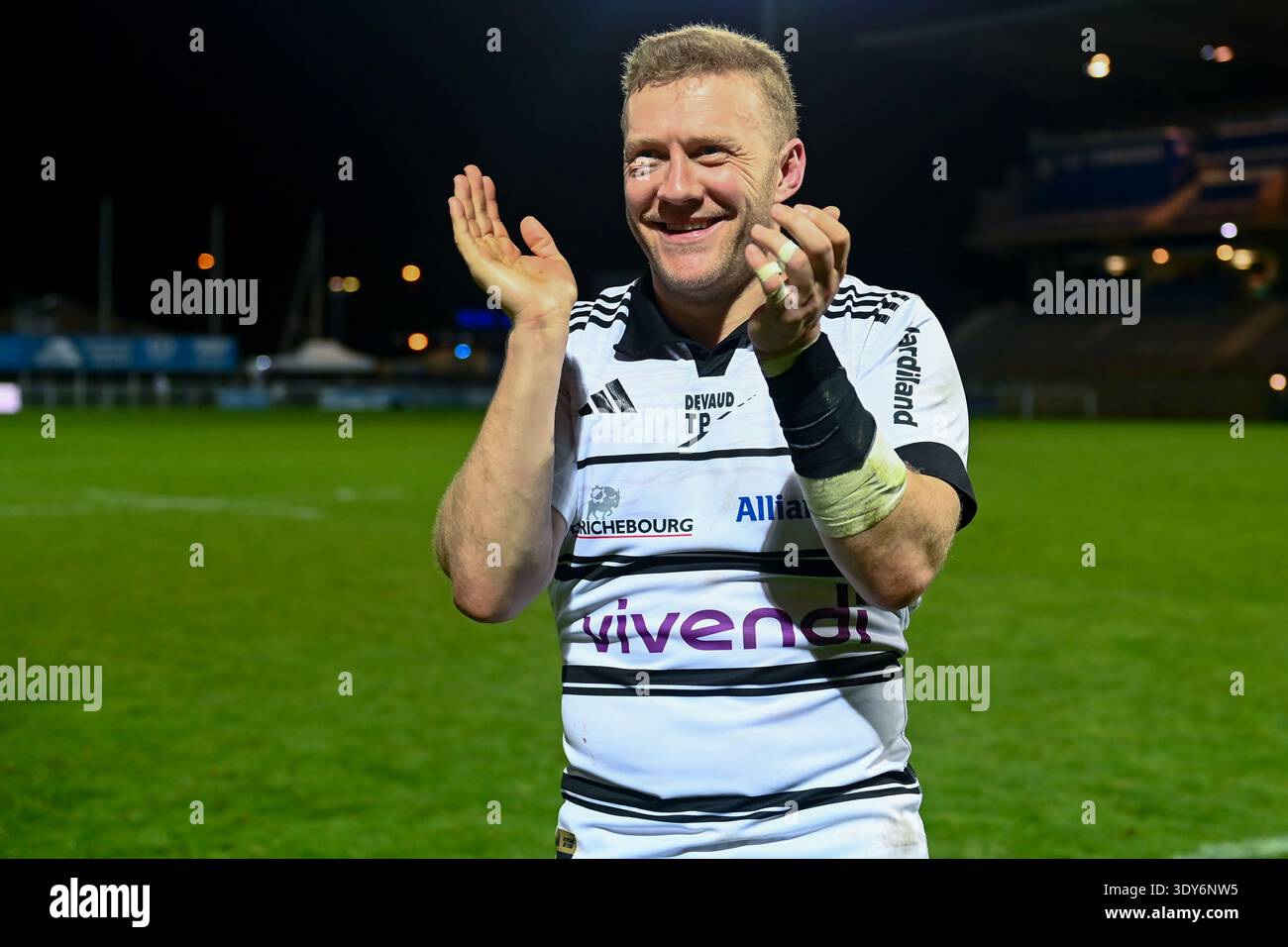 Stuart Olding of Brive during the Pro D2 match between Colomiers and ...