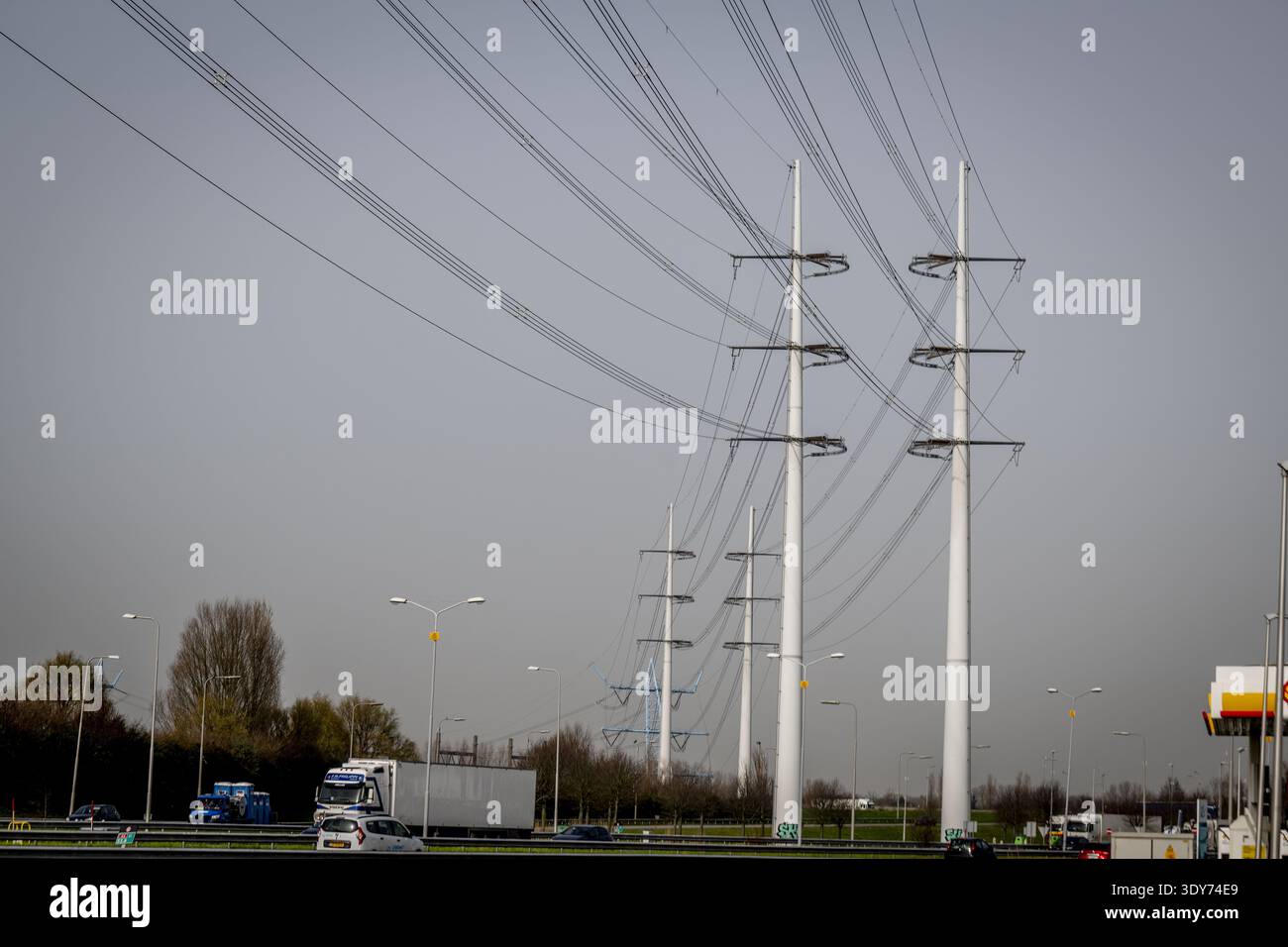 Stedin grid congestion high voltage cables energy neutral hi-res stock ...