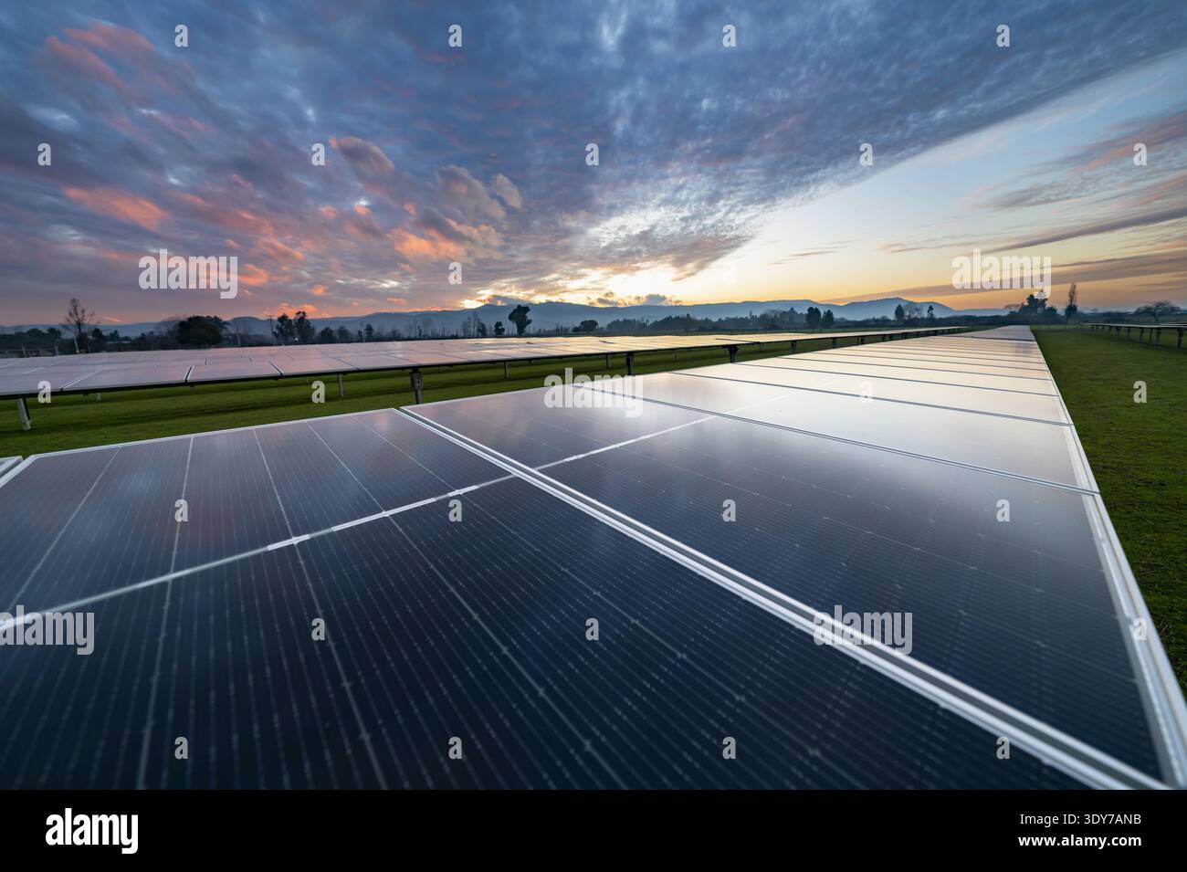 Rural solar project hi-res stock photography and images - Alamy
