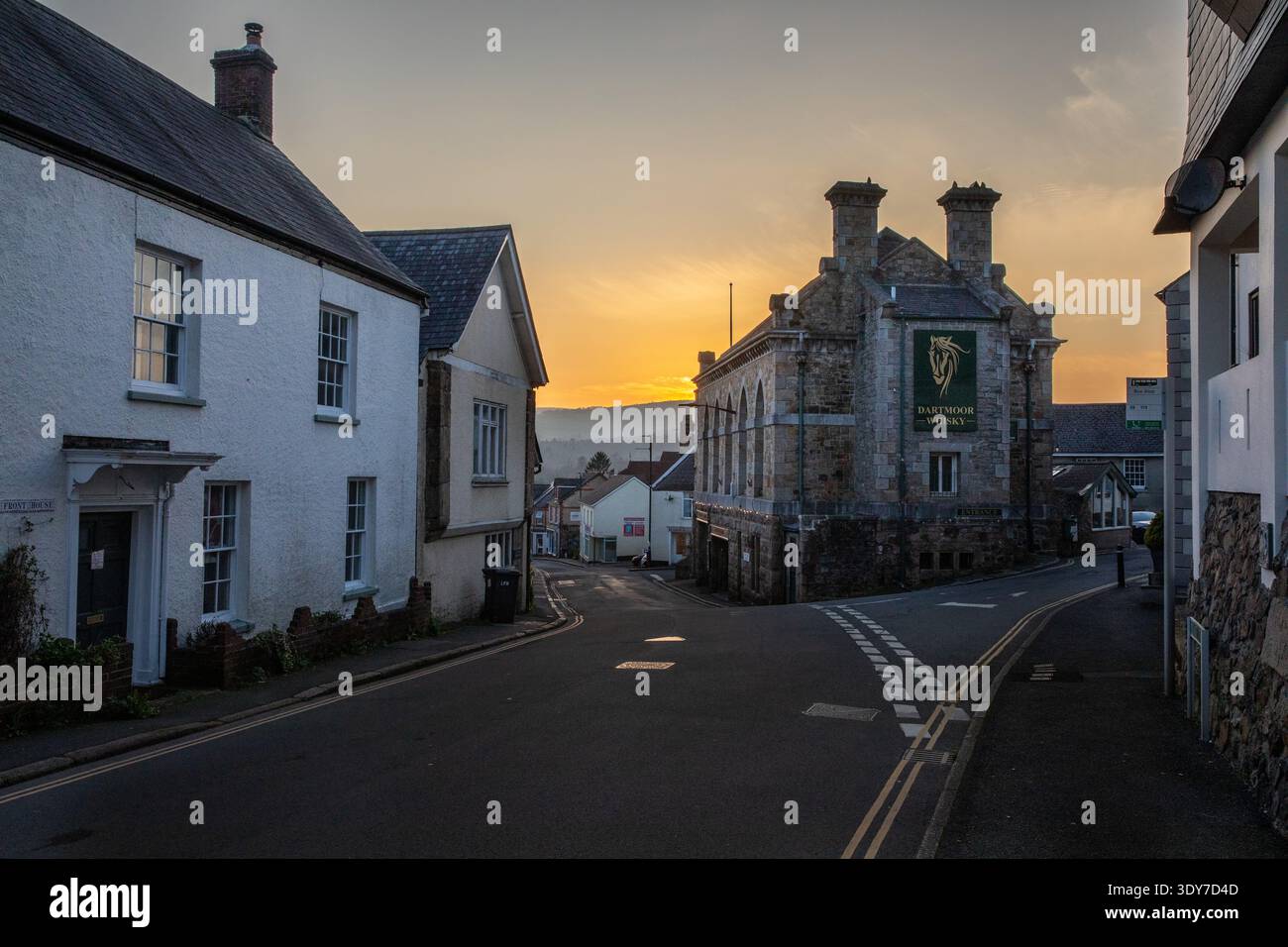 Dartmoor Whisky Distillery, Devon's only whisky distillery in Bovey Tracey Stock Photo