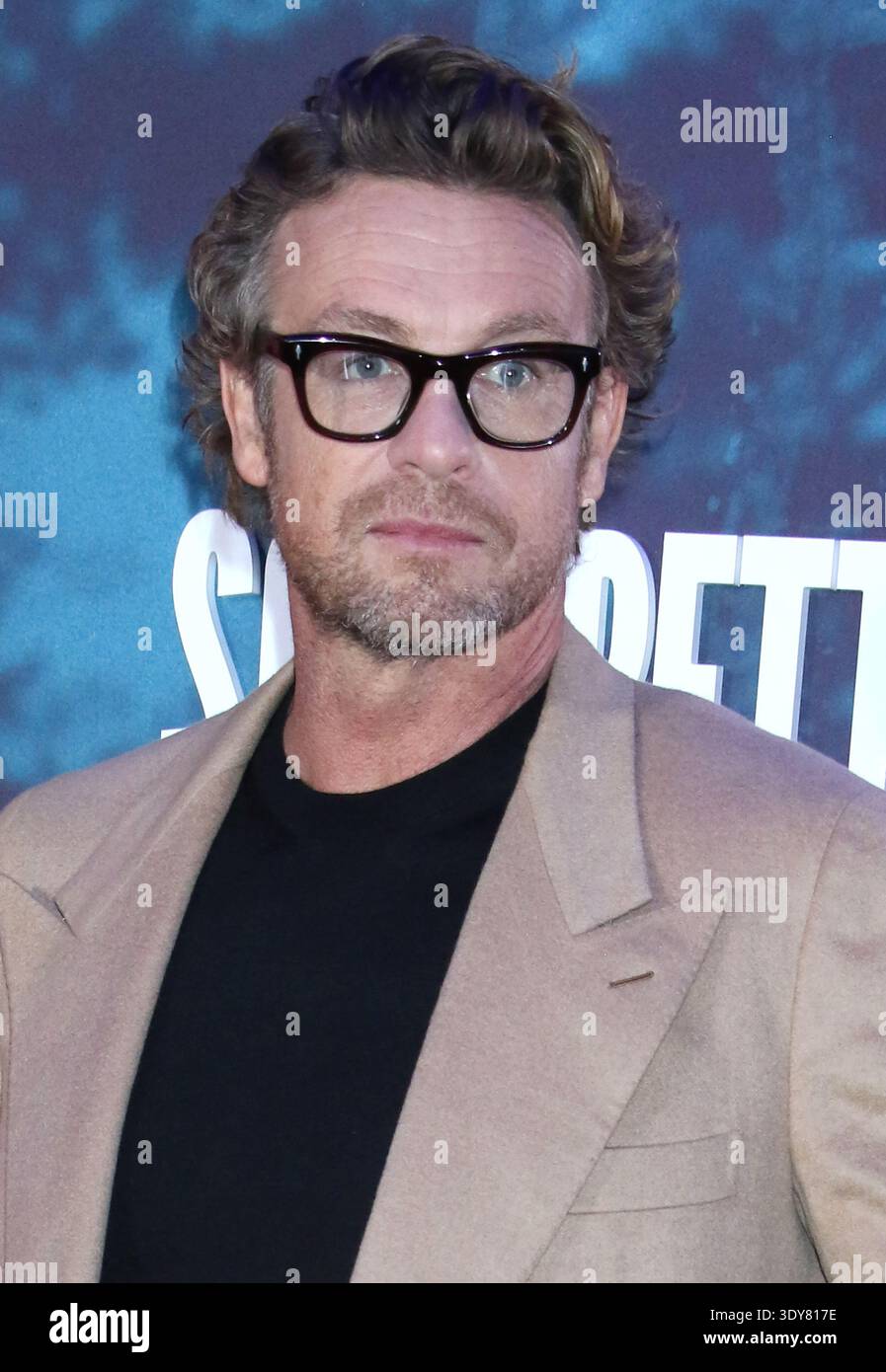 NEW YORK NY MARCH 3 Simon Baker At The New York Premiere Of Prime NEW YORK NY MARCH 3 Simon Baker At The New York Premiere Of Prime