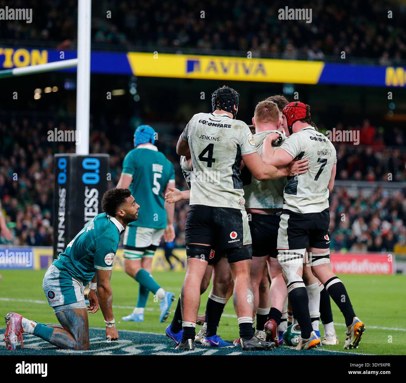 Carre Rugby Aviva Stadium, Dublin, Ireland. 6th Mar, 2026. 2026 Six Nations Rugby ...