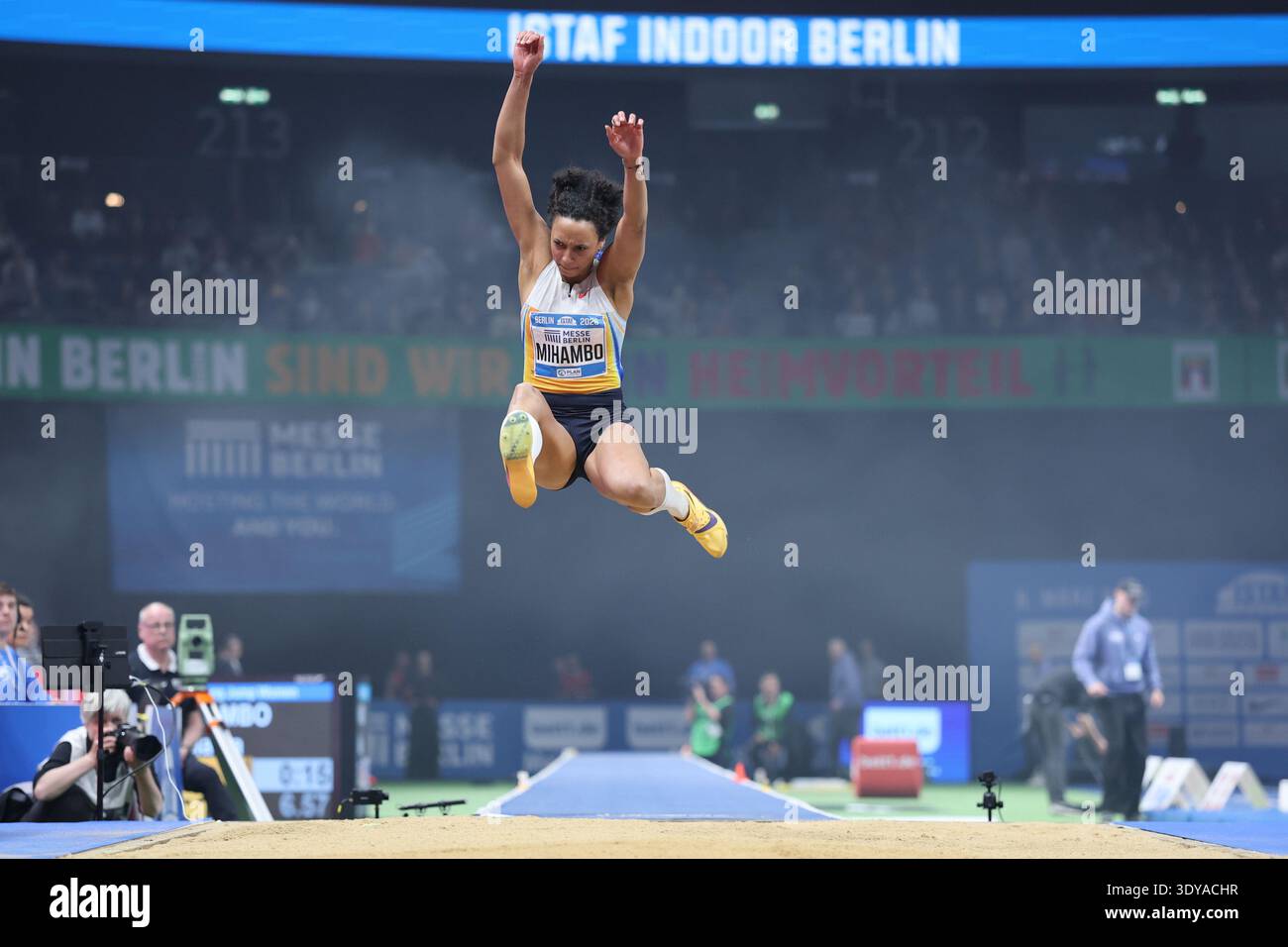 BERLIN, GERMANY - MARCH 6: Malaika MIHAMBO (GER), Long Jump Women ...