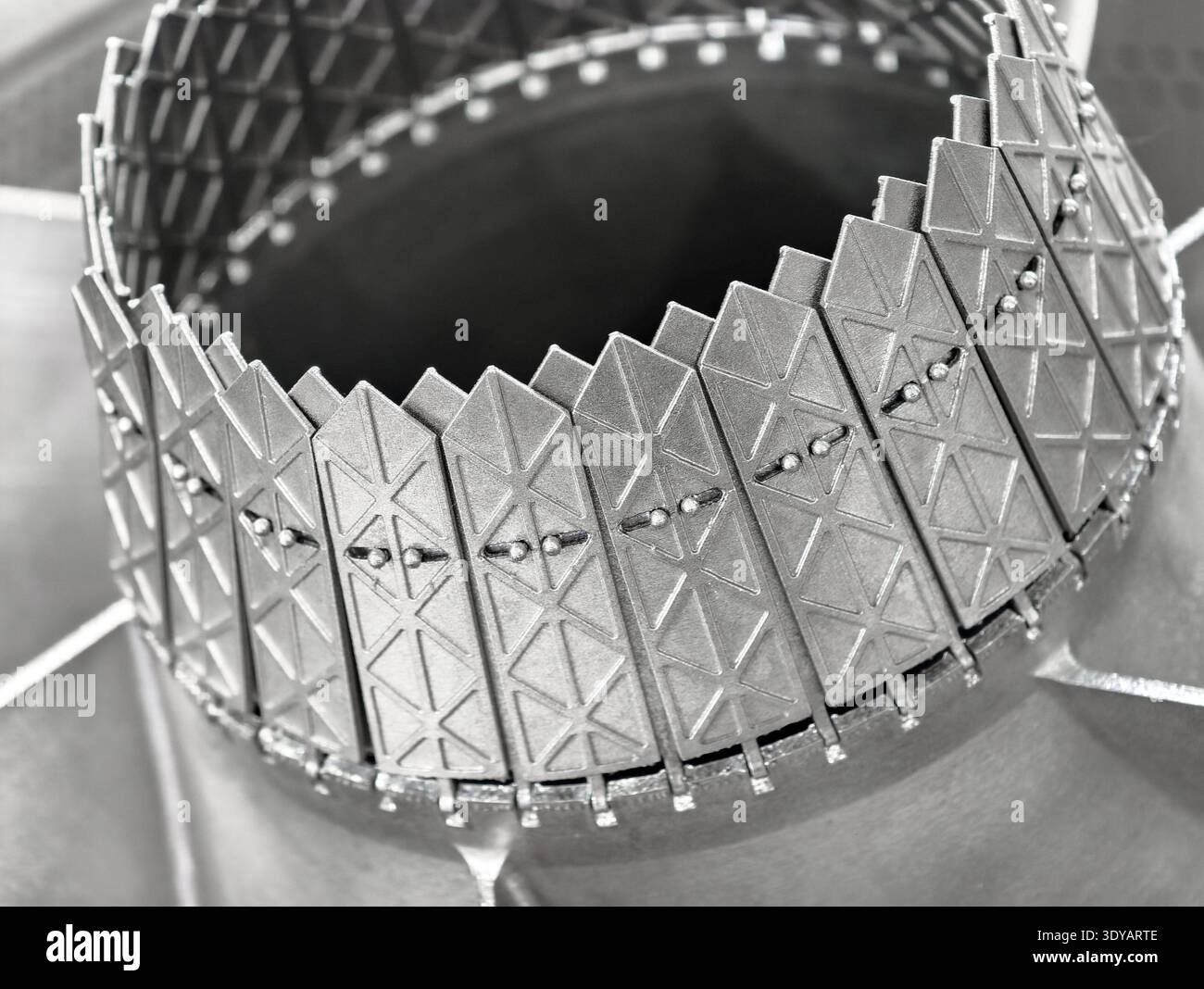 Additive manufacturing of intricate metal structures using advanced 3D ...