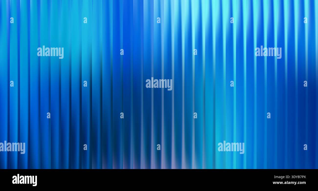 Vector Blurred holographic gradient background. Ribbed glass texture. Stock Vector