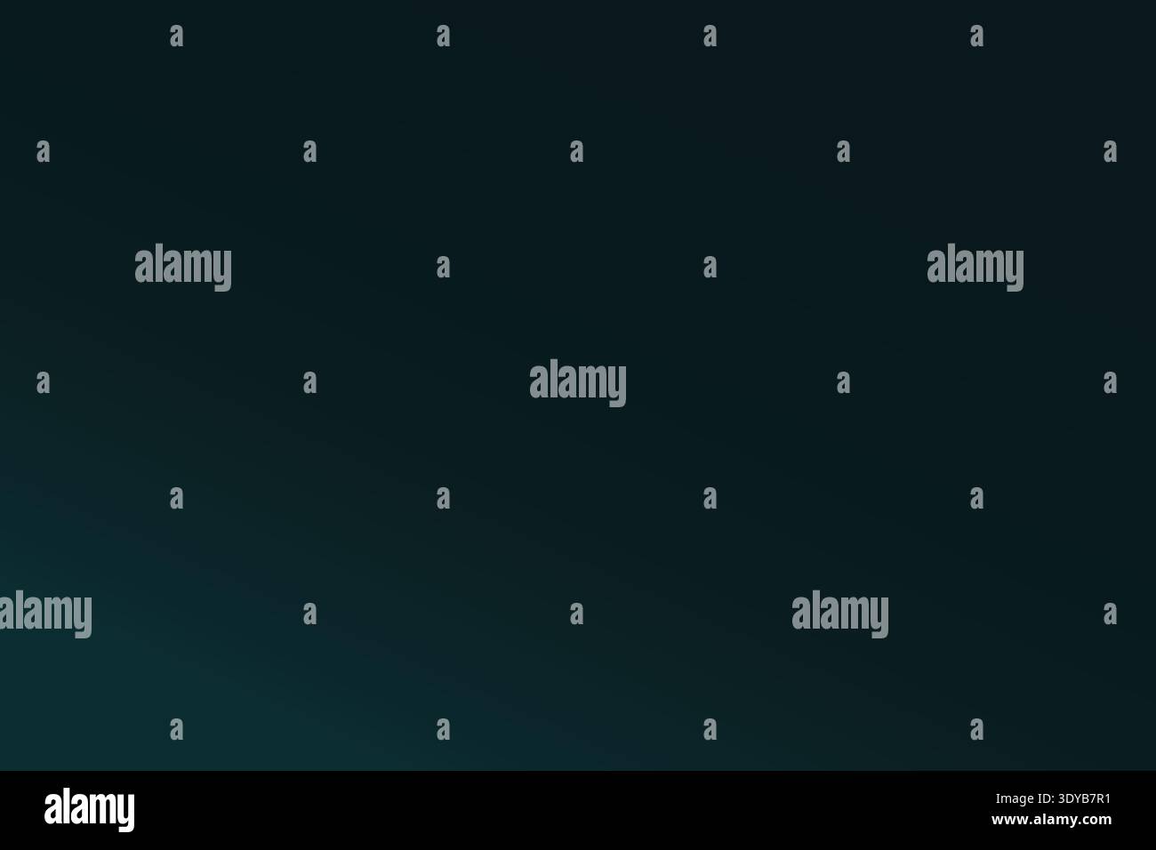 Midnight Teal Matte Gradient Background Stock Vector