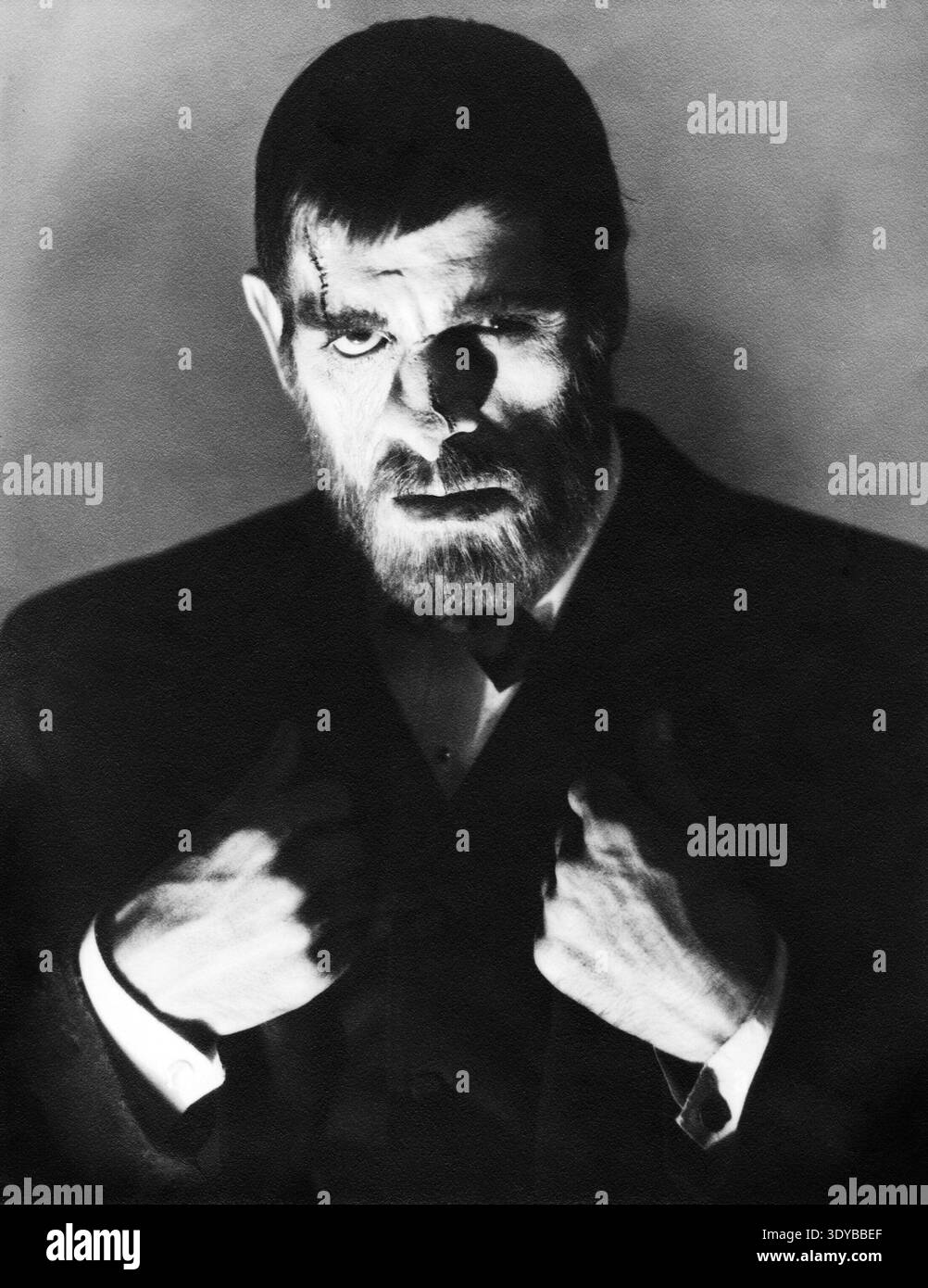 This striking 1932 portrait by Jack Freulich captures Boris Karloff as ...