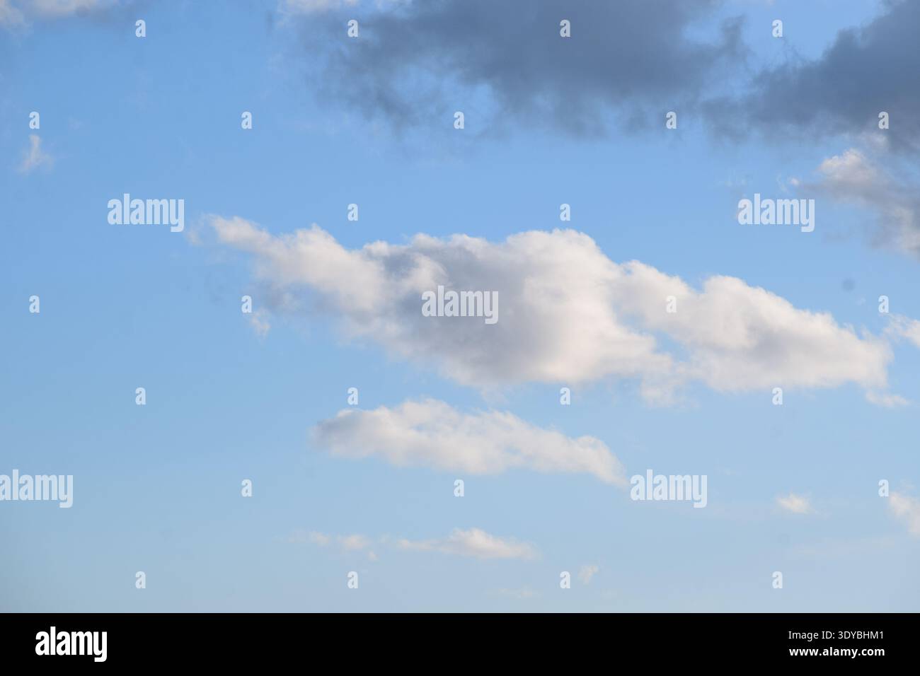 clouds in blue sky Stock Photo