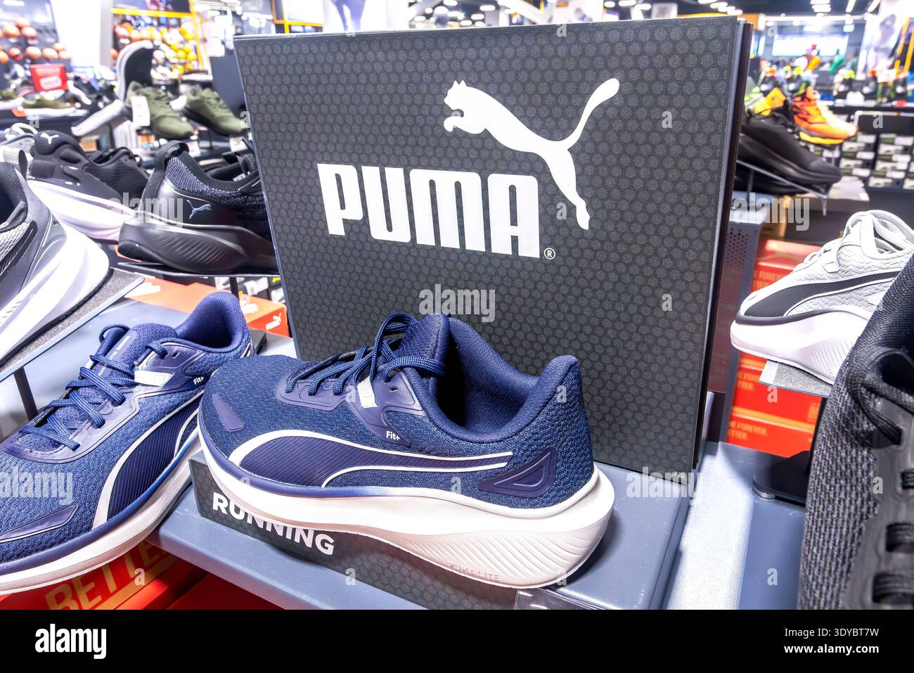 Puma footwear display hi-res stock photography and images - Alamy