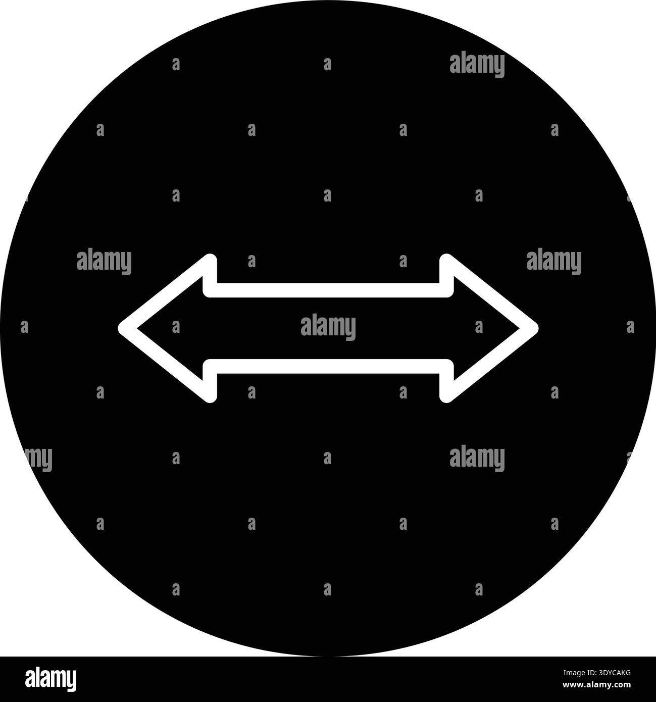 Horizental Vector Icon Design Illustration Stock Vector