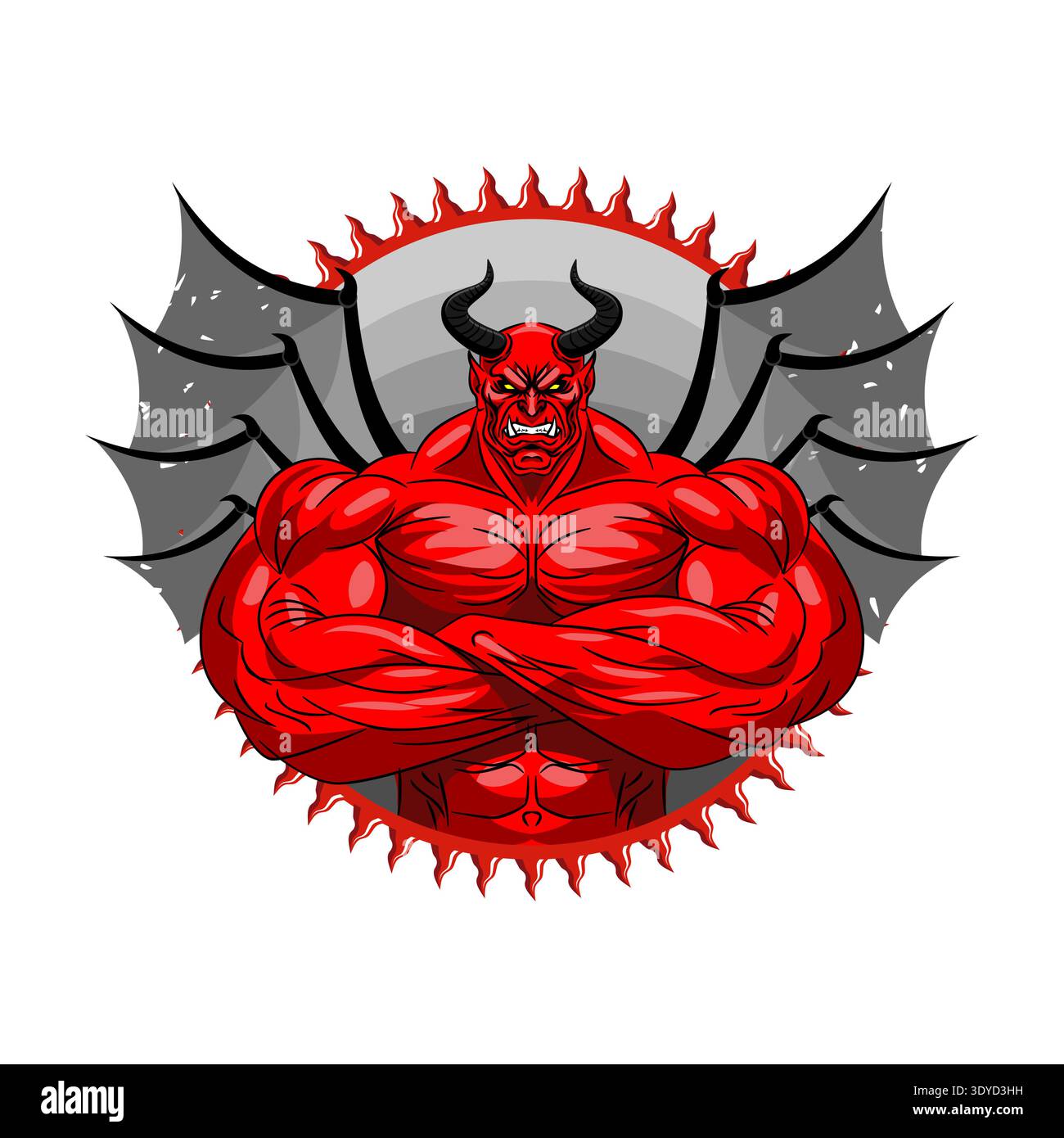 Satan vector hi-res stock photography and images - Alamy