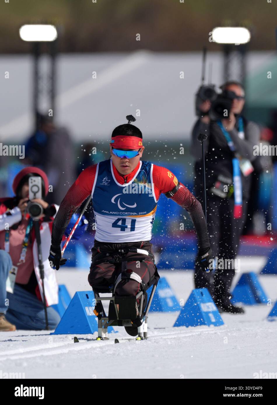 (260307) -- TESERO, March 7, 2026 (Xinhua) -- Wang Tao of China ...