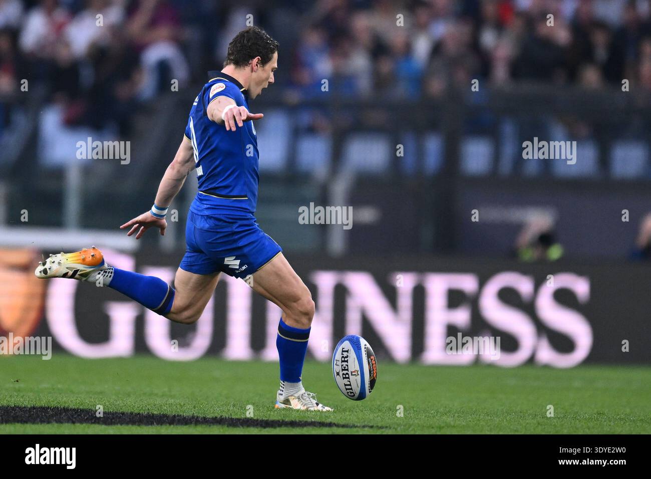 Paolo Garbisi of Italy during the Guinness Six Nations 2026 match ...