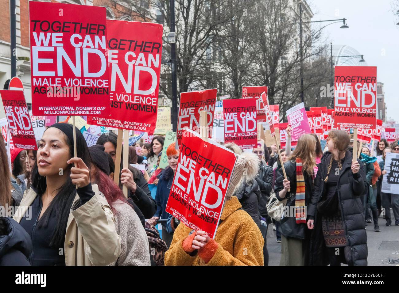 Rally against mens violence hi-res stock photography and images - Alamy