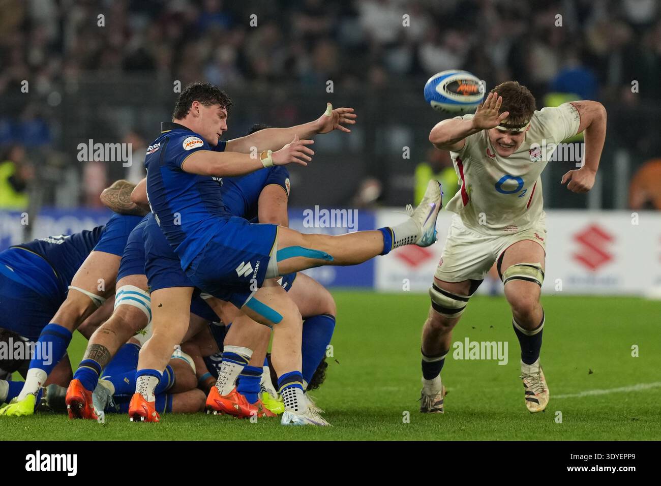 Alessandro Garbisi of Italy during the Six Nations 2026 rugby match ...