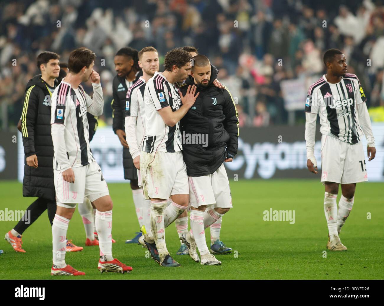 Manuel Locatelli of Juventus FC and Edon Zhegrova of Juventus FC during ...