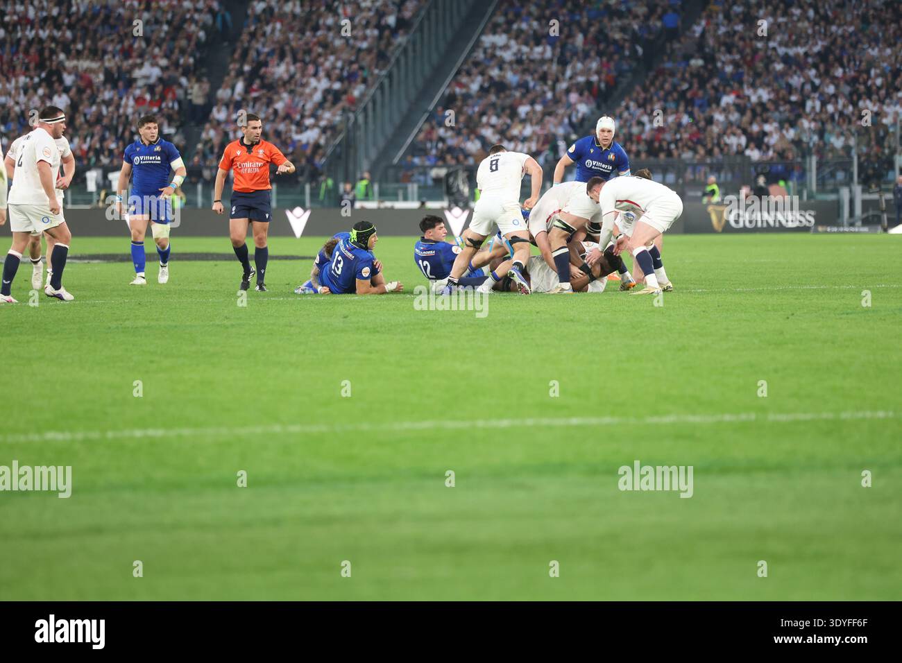ROME 7 MARCH 2026 RUGBY VI NATIONS 2026 ITALY - ENGLAND At Stadio ...